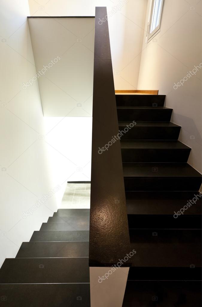 Modern house, staircase