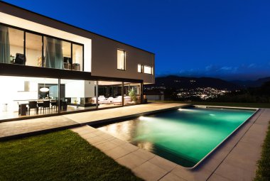 gece modern villa