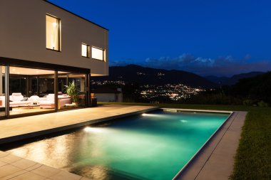 gece modern villa