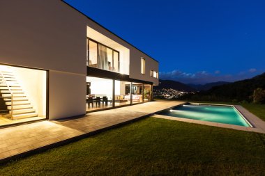 gece modern villa