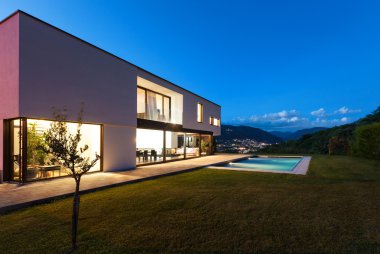 gece modern villa