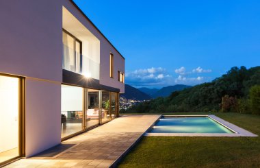 gece modern villa