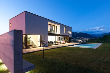 gece modern villa