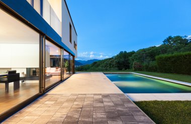 gece modern villa
