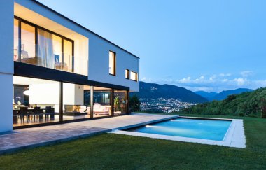 gece modern villa