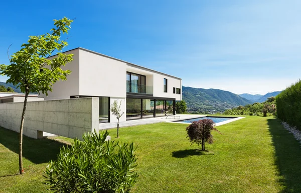 Moderne villa — Stockfoto