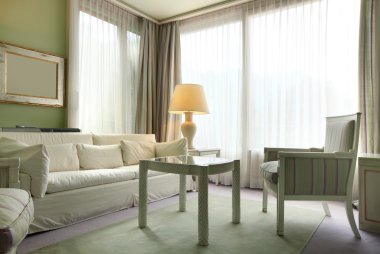 iç lüks daire, lounge