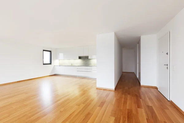 Interiér moderní prázdný byt, byt — Stock fotografie