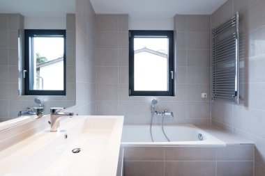 İç modern banyo