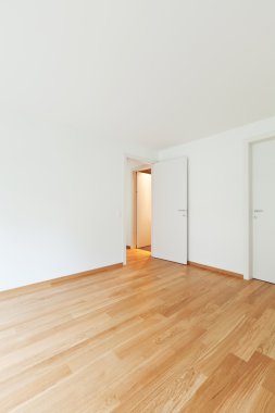 İç modern boş daire, daire