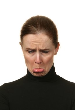 kadın portresi maymun oyna