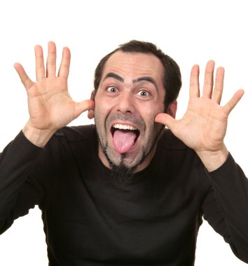 adam el işareti yapmak