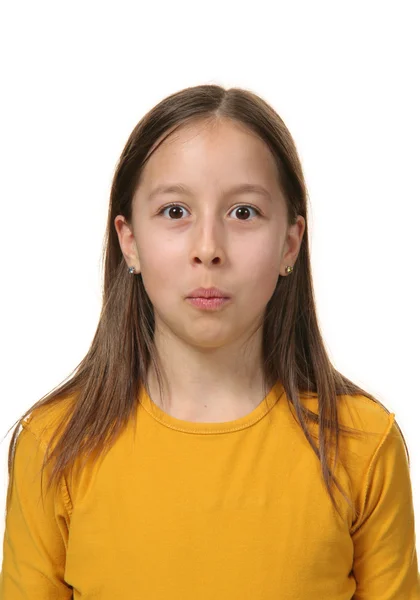 Portrait of girl — Stock Photo, Image