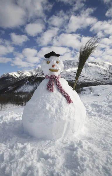 Pupazzo di neve — Foto Stock