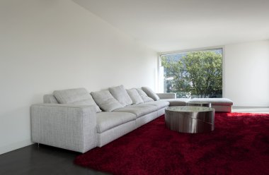 güzel bir daire, oturma odası