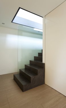 Modern güzel bir daire, açık alan