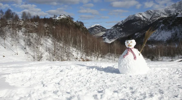 Snowman — Stock Photo, Image