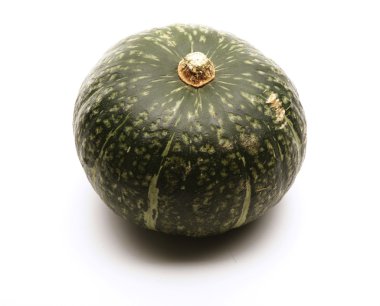 yeşil kabak sebze üzerinde beyaz izole