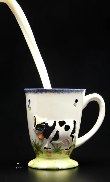 Csésze tej — Stock Fotó
