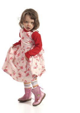 güzel küçük kız portresi