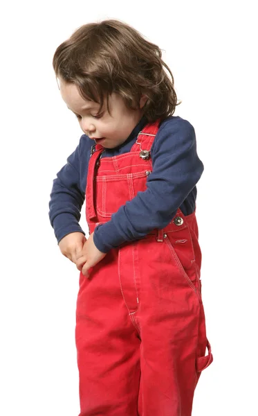 Portrait of little girl — Stock Photo, Image