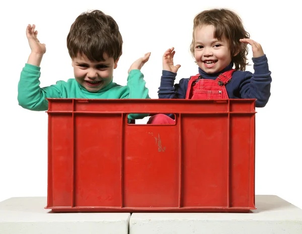 Spelende kinderen — Stockfoto