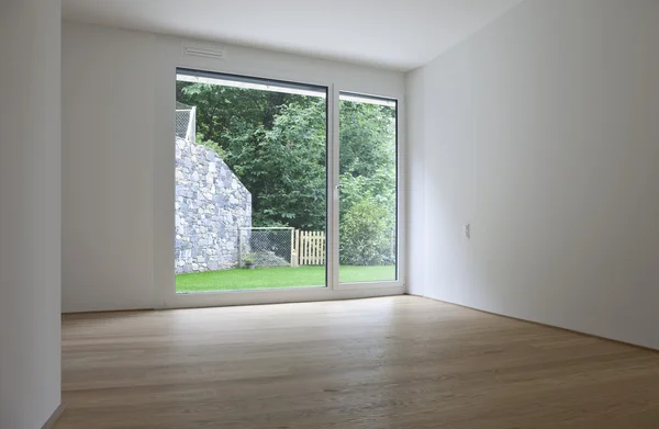 Interieur moderne leeg, appartement niemand binnen — Stockfoto