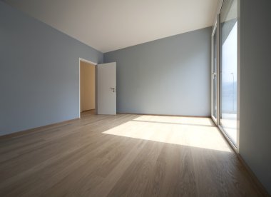 Modern bir evin güzel iç mekanı.