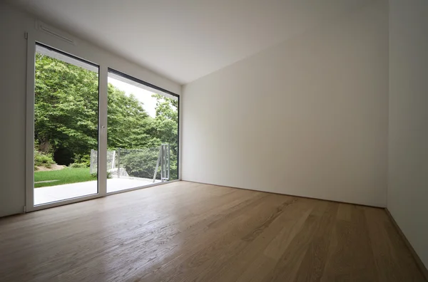 Interieur moderne leeg, appartement niemand binnen — Stockfoto