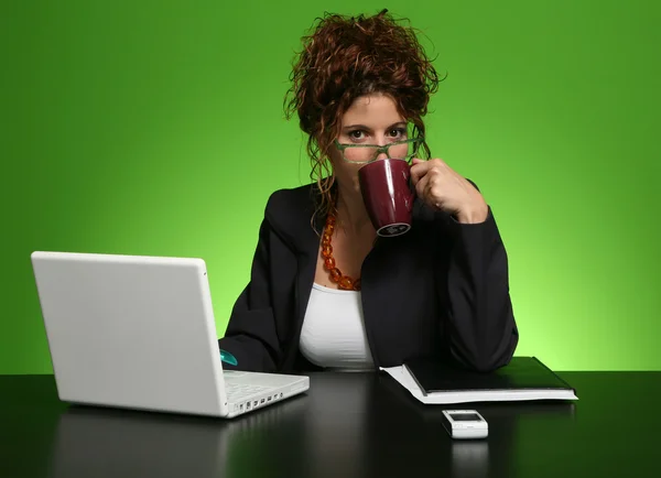 Woman manager — Stock Photo, Image