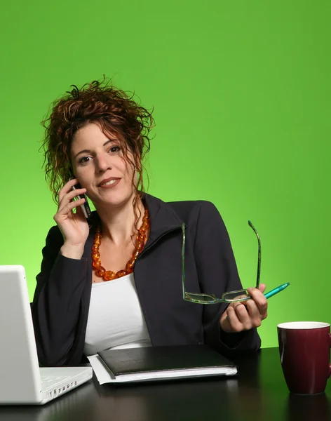 Retrato de mujer de negocios — Foto de Stock