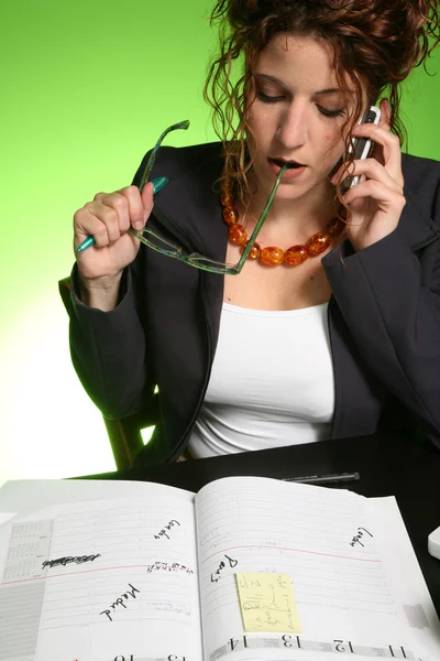 Woman manager — Stock Photo, Image