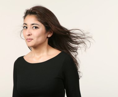 Güzel bir kadının portresi