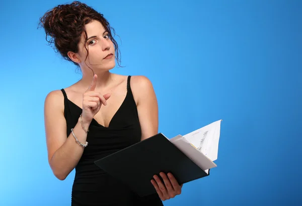 Retrato de mujer bonita — Foto de Stock