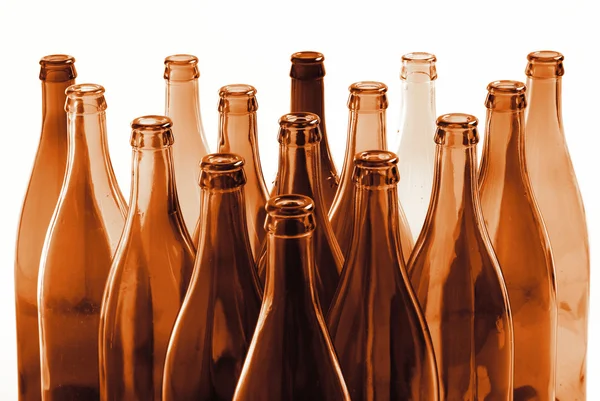 Brown bottles — Stock Photo, Image