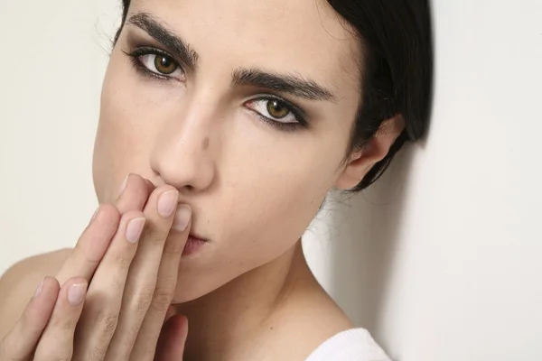 Androgynous boy — Stock Photo, Image