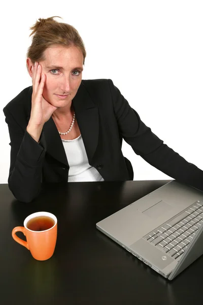 Businesswoman on workplace — Stock Photo, Image