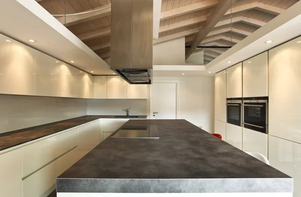 Keuken, moderne architectuur moderne — Stockfoto