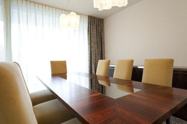 İç modern tuğla ev