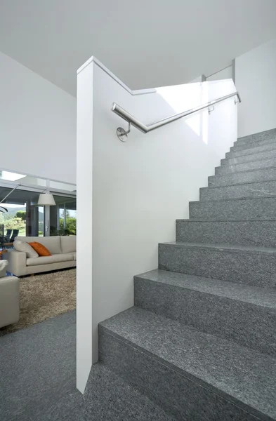 Interieur moderne bakstenen huis — Stockfoto