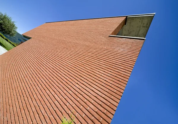 Modern brick house — Stock Photo, Image
