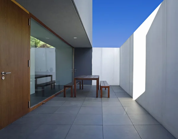 Arhitectură modernă, verandă — Fotografie, imagine de stoc