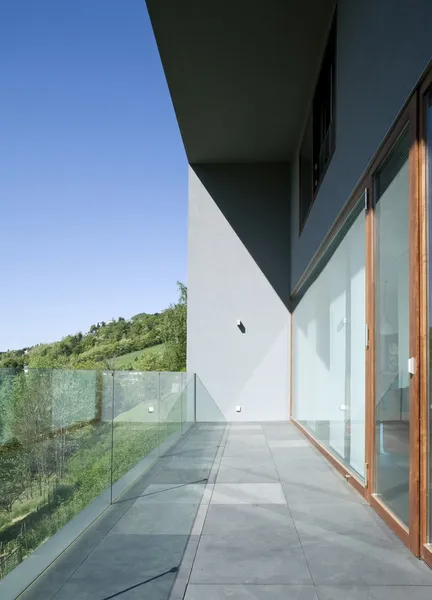 Építészet a modern, veranda — Stock Fotó