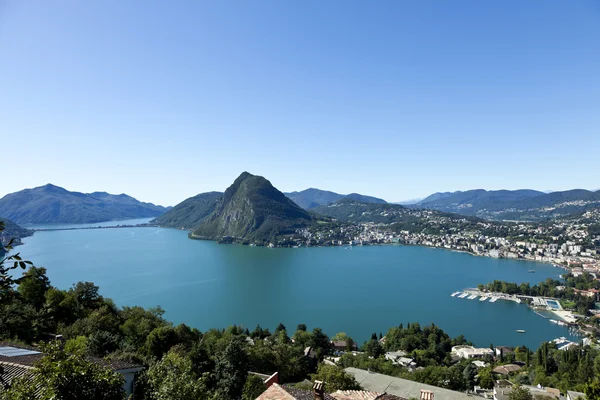 Lake Lugano — Stok fotoğraf