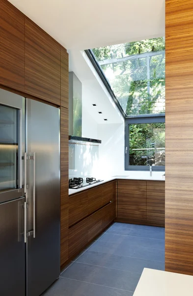 Moderne lege appartement, keuken — Stockfoto