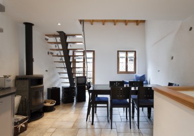 iç mekan, yemek odası