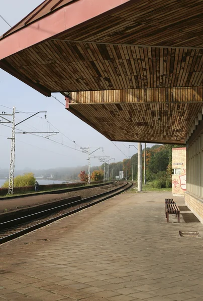 Estação ferroviária — Fotografia de Stock