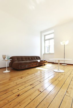 oturma odası, güzel daire kaplandı