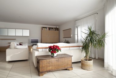 oturma odası, yeni daire