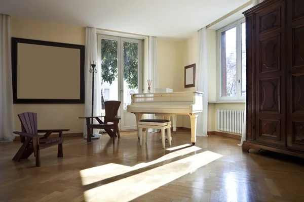 Livingroom klassiska möbler — Stockfoto